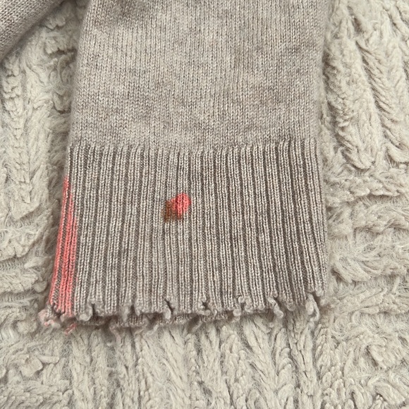 Lisa Todd Super Nova Sweater In Birch, 100% cashmere sweater, Size Medium, EUC - Picture 12 of 16